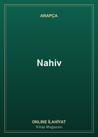 Arapça Nahiv Pratik